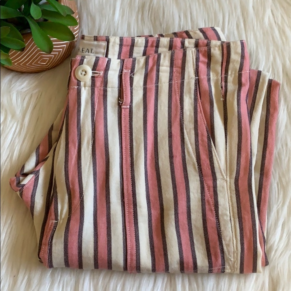 the great • the convertible striped trouser pants - Picture 12 of 14